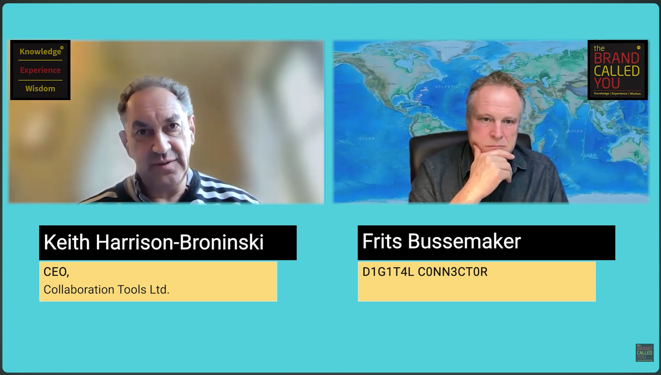 Frits Bussemaker interviews Keith Harrison-Broninski for "The Brand Called You"