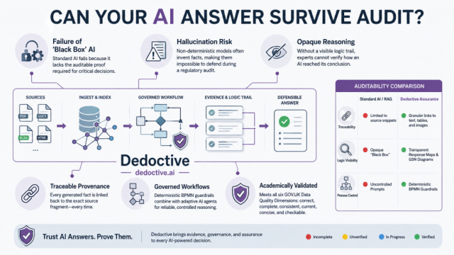 Dedoctive - Can Your AI Answer Survive Audit