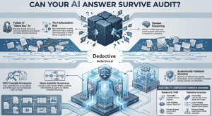 Dedoctive - Can Your AI Answer Survive Audit