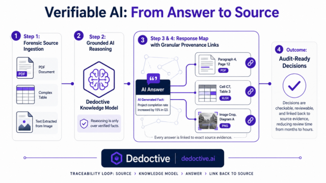 Dedoctive - 100% Verifiable AI - From Answer to Source