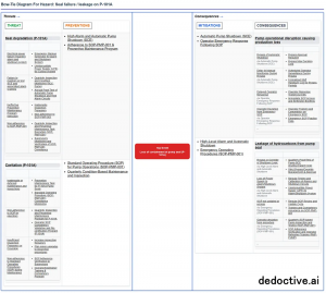 Dedoctive Safety Navigator - Bowtie Diagram