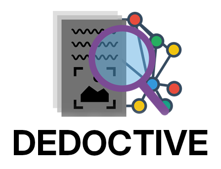 Dedoctive logo with wordmark